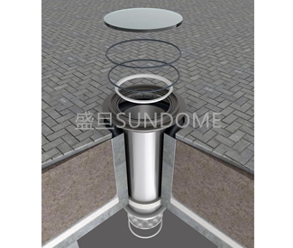 平板型導光管采光系統